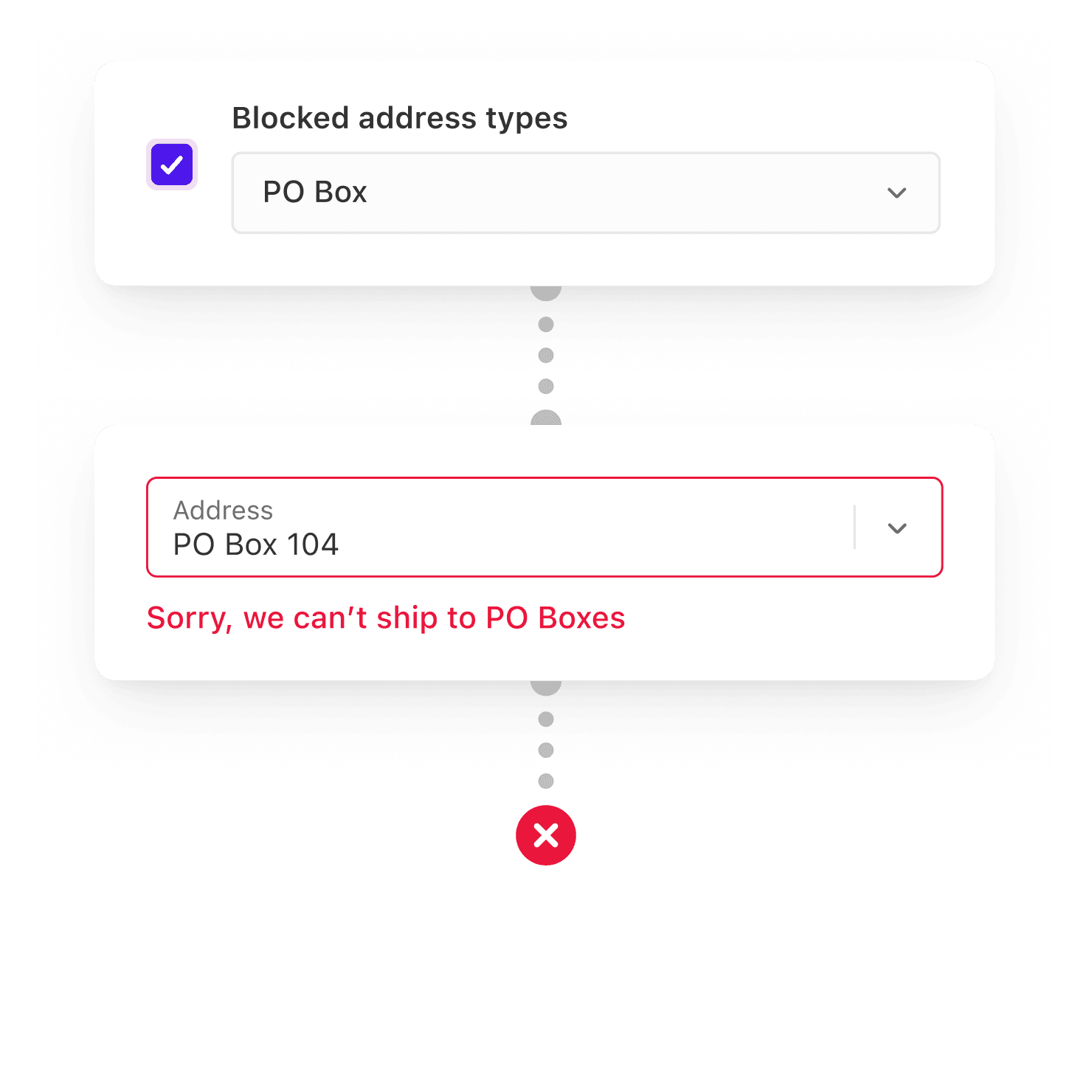 Address blocker image