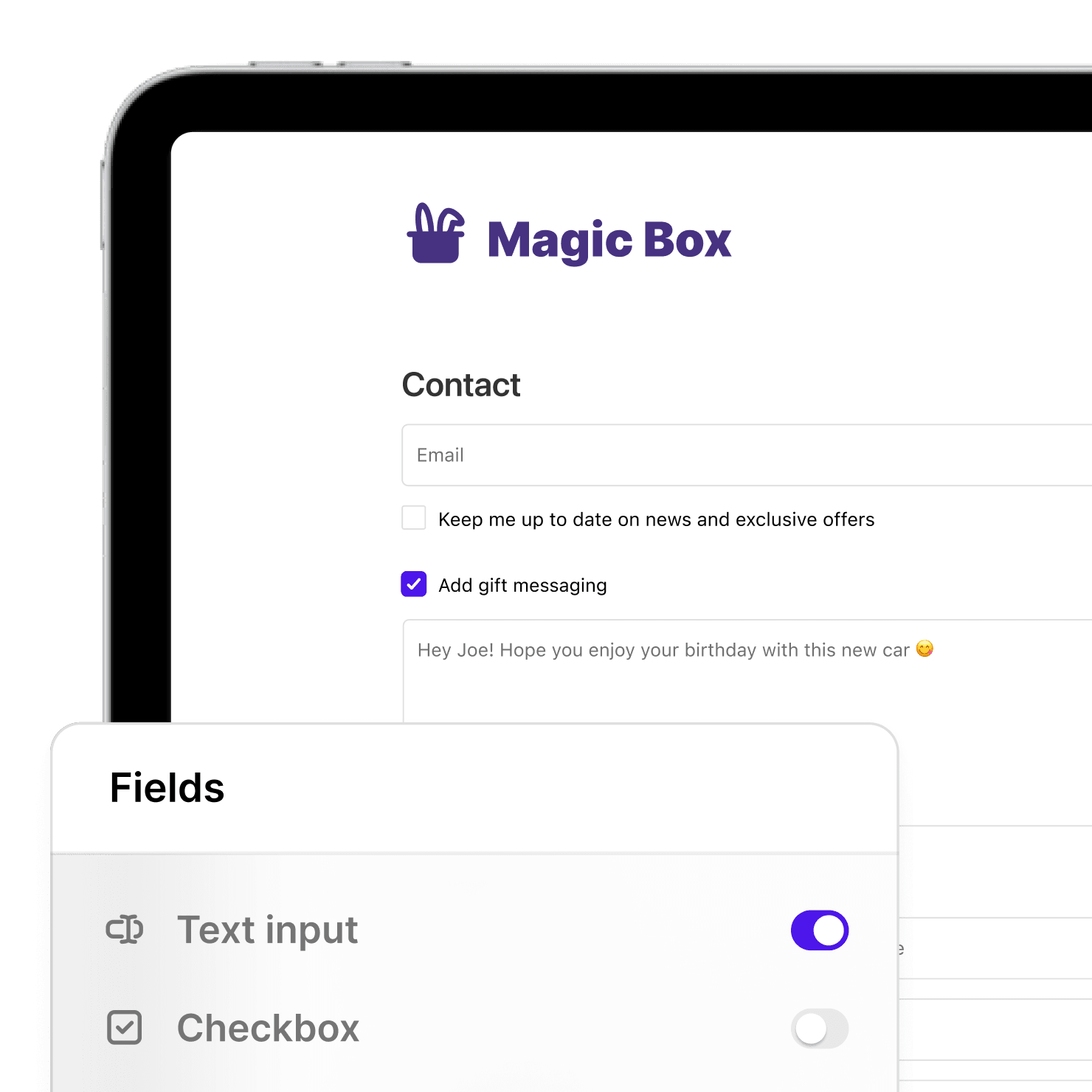 Custom fields image